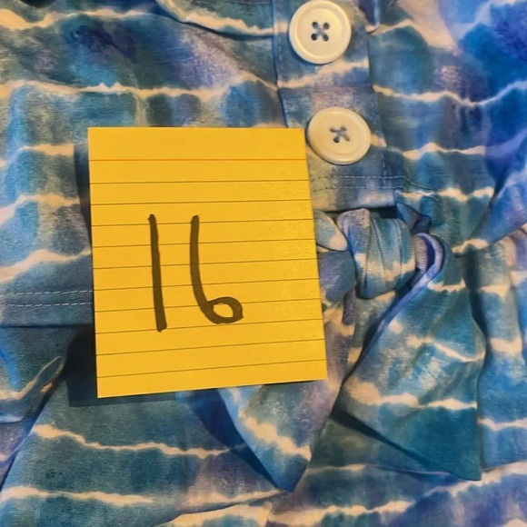 #16 Jona Michelle Sundress, Blue Tye dyed 4T - Picture 8 of 8